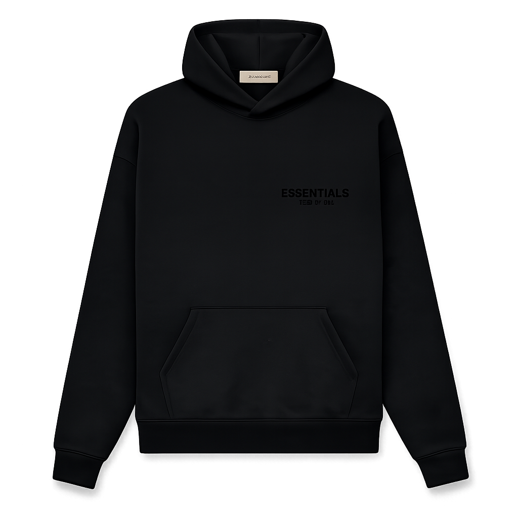 JET BLACK HOODIE