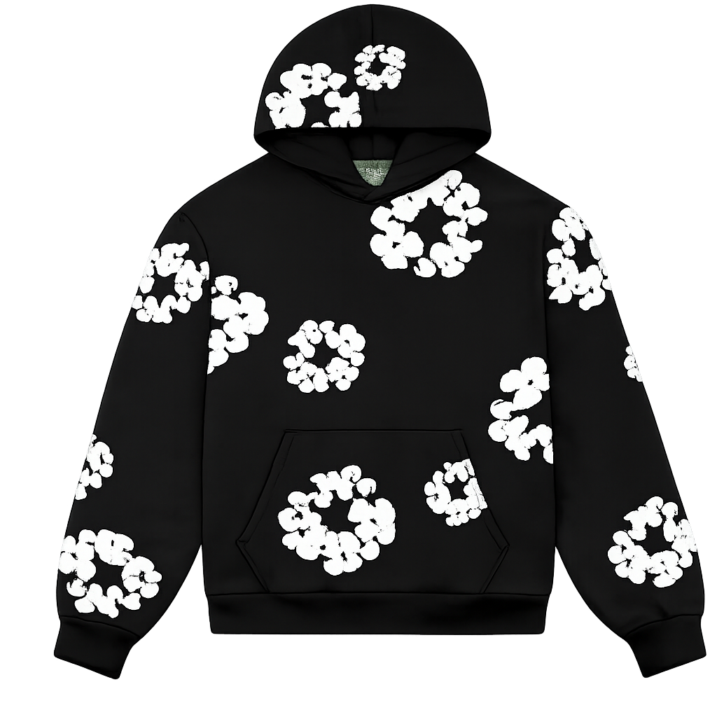 Black and White Hoodie