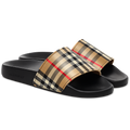 Men's Vintage Plaid Comfort Slide Sandal