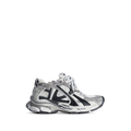 Men's Runner Sneaker in Grey/white/black