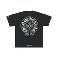Classic Black Horseshoe Print Tee
