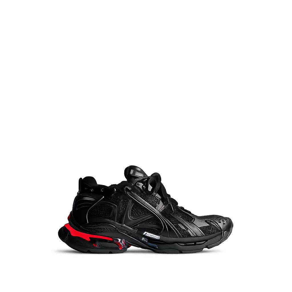 Men's Runner Led Sneaker in Black