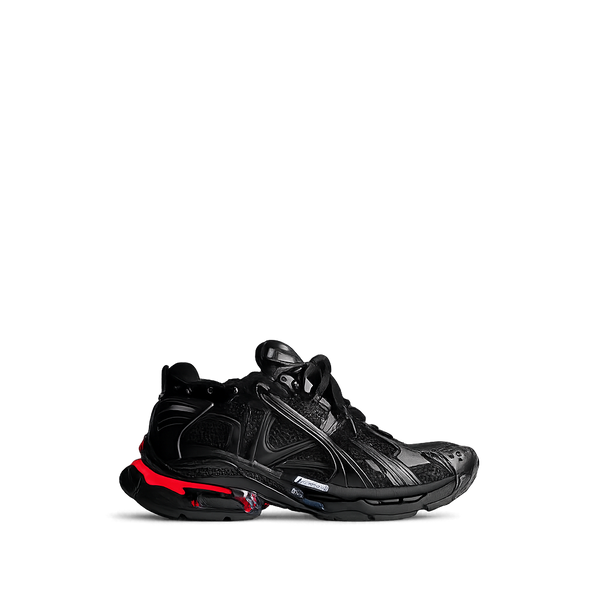 Men's Runner Led Sneaker in Black