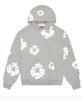 Grey and White Hoodie