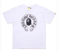 Bape White Chrome Bape