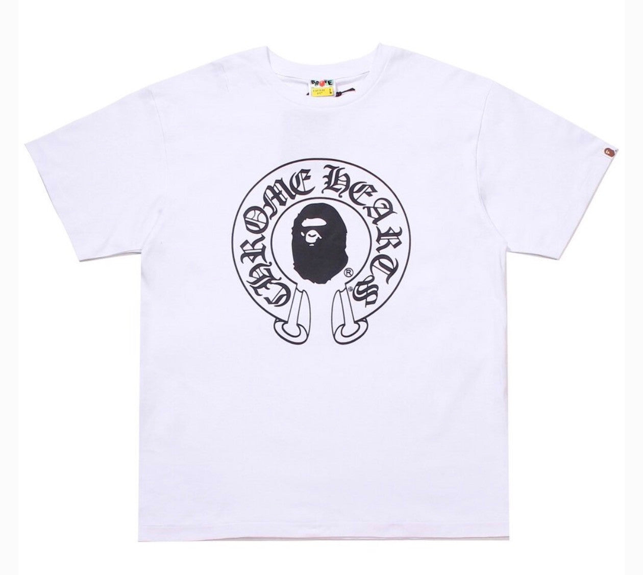 Bape White Chrome Bape