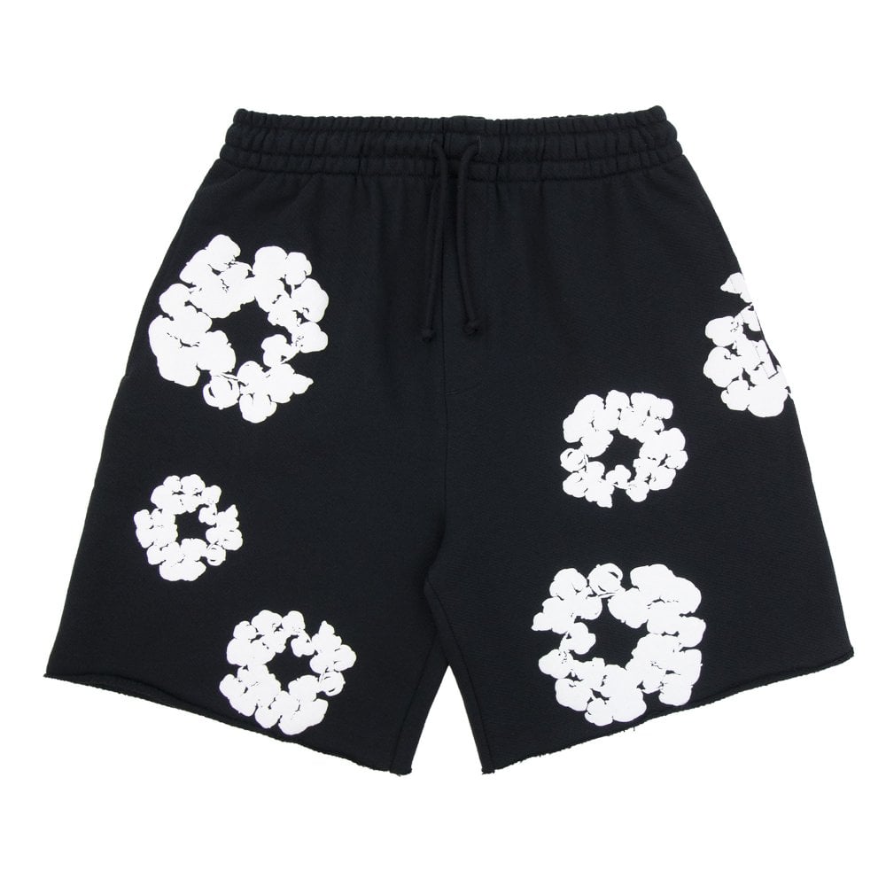 Wreath Shorts Black